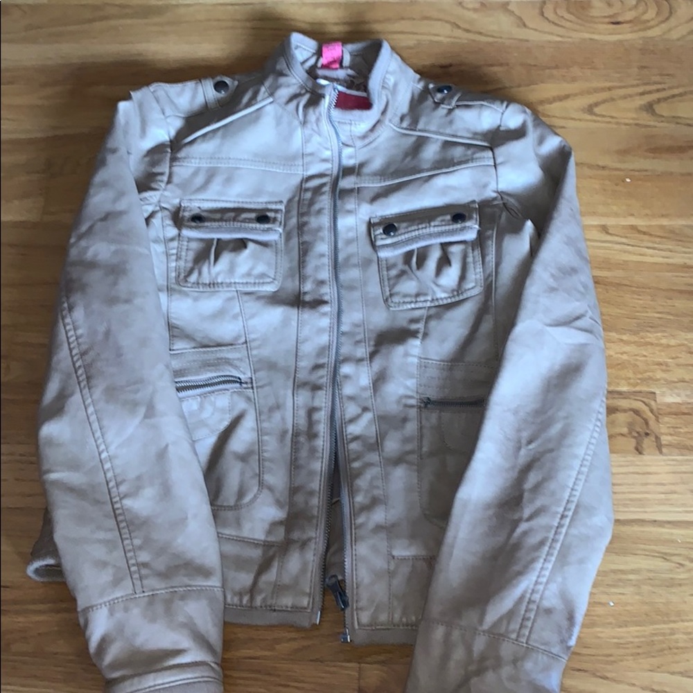 Leather jacket